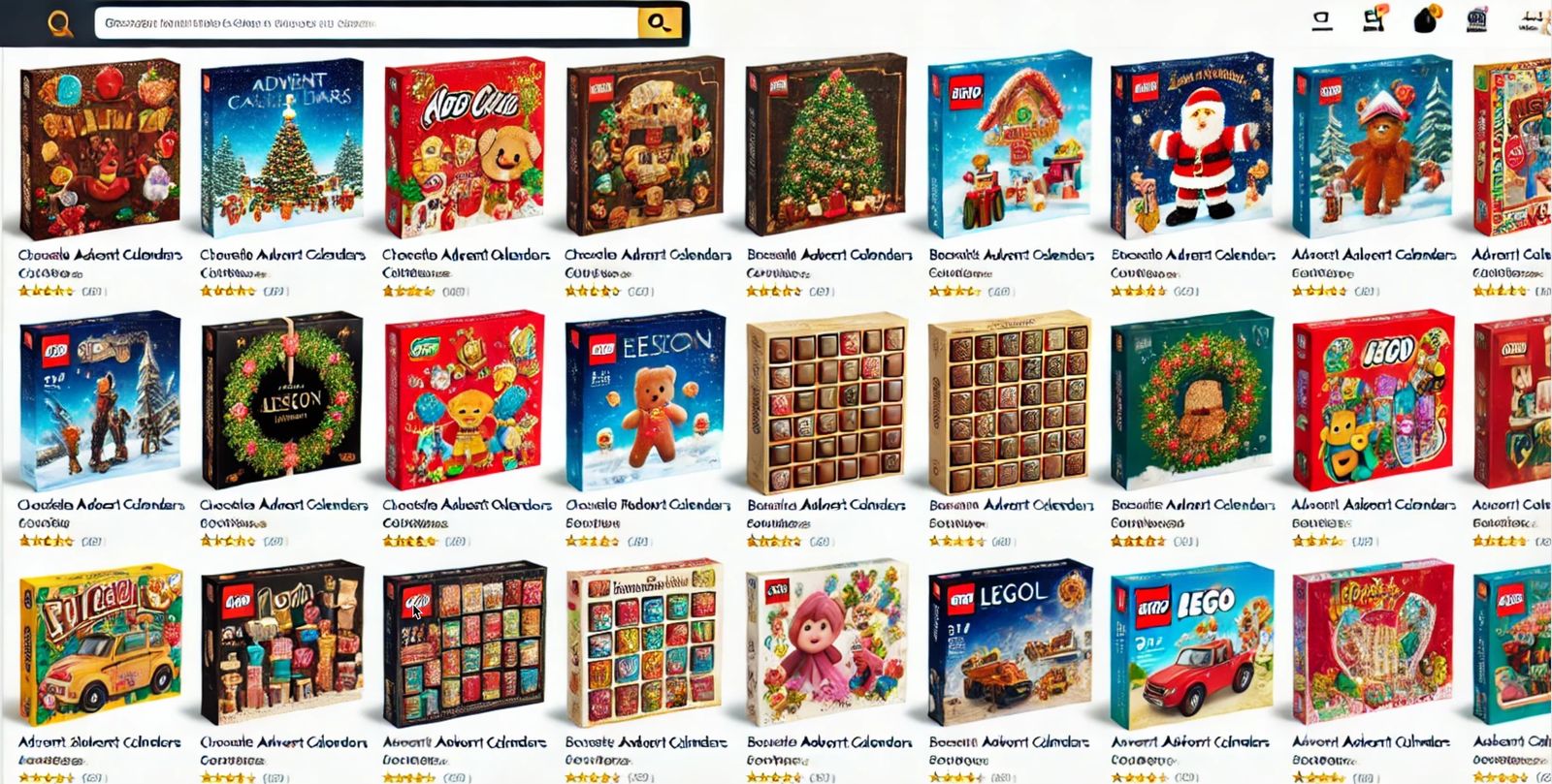 Die beliebtesten Adventskalender auf Amazon