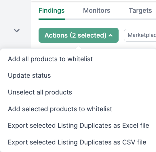 Listing Duplicates Amalytix