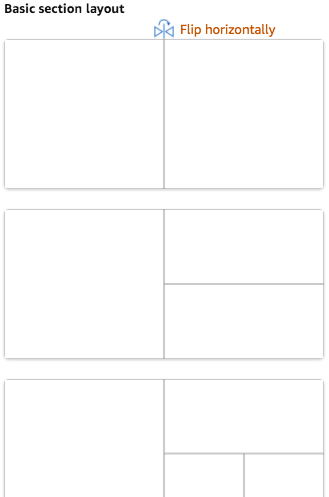 Amazon Brand Store - Layouts for page sections
