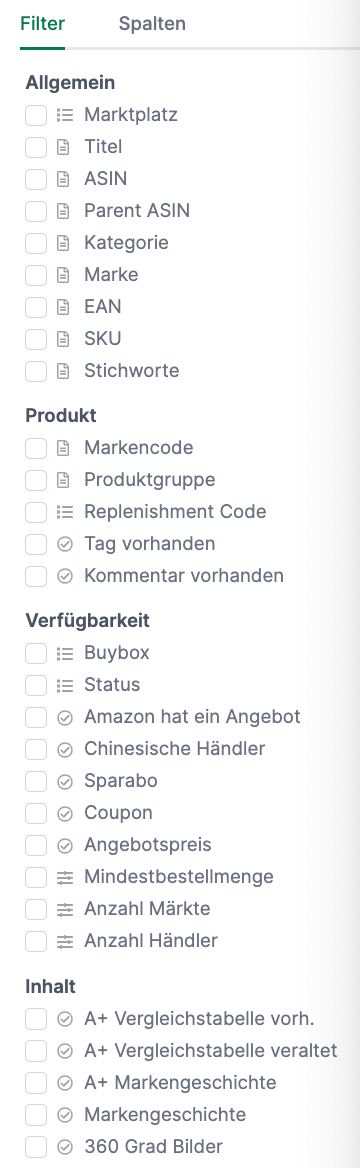 Statistiken zu Vendor Produkten