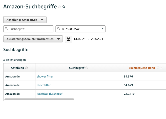 Suche basierend auf ähnlichen Produkten