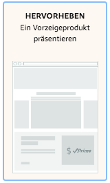 Amazon Brand Store Hervorheben Layout