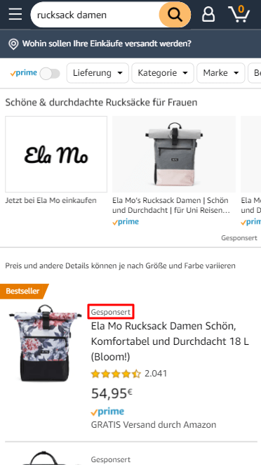 Anzeigengruppen für Sponsored Products erstellen